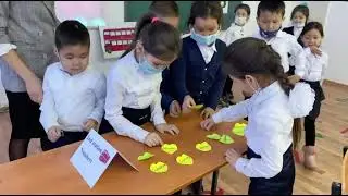 English lesson / theme: Colours, grade 1