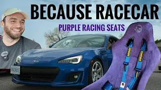 Installing Racing Seats and Harnesses! - Subaru Brz Track Car - Episode 8