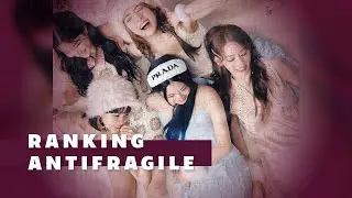 Ranking LE SSERAFIM's Antifragile album #kpop #shorts #lesserafim
