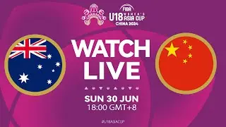 FINAL: Australia v China | Full Basketball Game | FIBA U18 Womens Asia Cup 2024 | Divison A