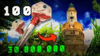 100 раз открыл МЕЧЕНУЮ комнату на карте МАЯК в Escape from Tarkov (ФУЛЛ КАМЕНЬ 2025)