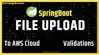 Spring Boot Tutorial (Upload Files to AWS Cloud) Java SpringBoot in Telugu, Java Tutorial In Telugu