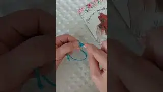 Вяжем красивый шнур крючком 