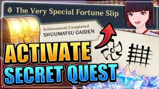 The Very Special Fortune Slip and SHUUMATSU GAIDEN Activation and Complete Guide Genshin Impact