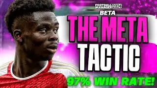 BROKEN Meta 4-3-3 (97% Win Rate) FM24 Tactic! | Best FM24 Tactics
