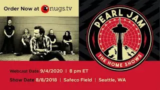 Pearl Jam live from Safeco Field 8/8/2018