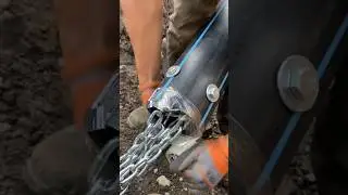 Двойной прокол под дорогой 