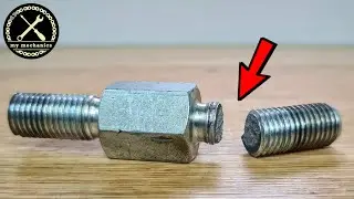 This Bolt is Broken... I Make a New One! Machining Left-Hand Thread