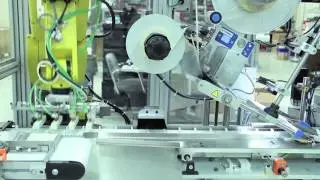 Automated Carton Labeling System with FANUC LR Mate Series Robot -- Clear Automation