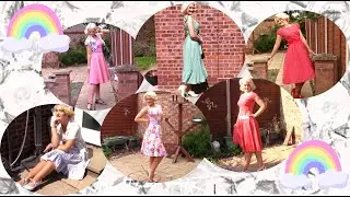 Technicolour Dreams... A Week in Rainbow! | A Very Vintage Lookbook [CC]