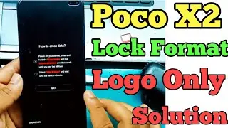 poco X2 lock Format Without Pc || Poco X2 Logo Stuck Solution || Poco X2 Wipe Data Hard Reset