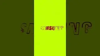 SAMSUNG LOGO EFFECTS IN ORANGE CLEARER 