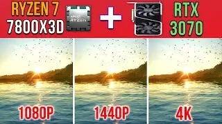 Far Cry 6 - Benchmark | Ryzen 7 7800X3D | RTX 3070 | Ultra Settings