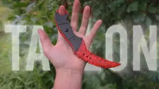 Как сделать нож коготь из КС? | TALON KNIFE 🩸