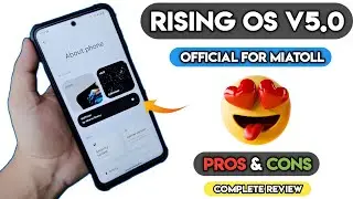 Official Rising OS v5.0 For Redmi Note 9 Pro/9S/Max/10 Lite & Poco M2 Pro | Smooth UI, New Features😍