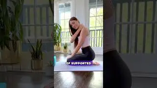 INCREDIBLE benefits from this yoga pose☝️