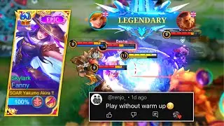 NO WARM UP FANNY CHALLENGE !! (1WEEK NO FANNY)