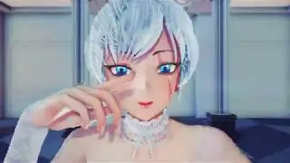 [RWBY MMD R18] Good Night Kiss [Weiss Schnee]