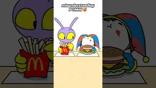 Pomni misunderstanding!!🤣Jax have to be more specific🤣TADC Adorable Animation 
