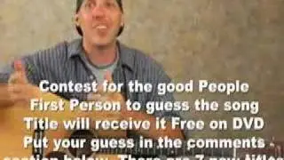 Free Live guitar lesson and Free DVD Contest