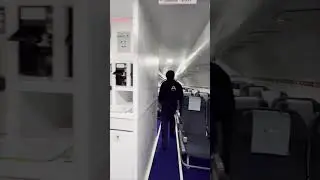 evacuation and airplane check ✅ 