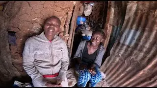 Inside the LARGEST slum in AFRICA, KIBERA. I made a widow cry. EMOTIONAL😭