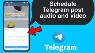 Schedule Telegram messages , videos , post || Telegram tips