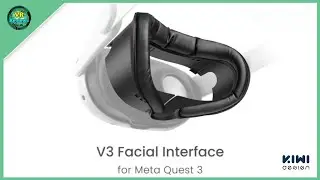 Quest 3 Facial interface by KIWI Design! Quest 3 accessory testing and review.