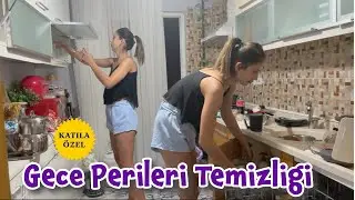 Gece Temizlik Perileri 🫧 | Mutfak Temizliği🫠 | Katıla/ Üyelere Özel Fragman 
