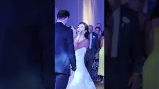 Rehearsal vs Wedding pt1 THE DIP & KISS 