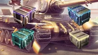 Эпичное открытие контейнеров в Tanks Blitz + мистический сертификат