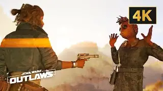 Star Wars Outlaws New Gameplay (Combat & Stealth) 4K
