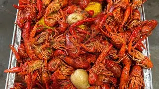 Catch and cook. Catch them at the grocery stores. 500lbs of crawfish for a big party!