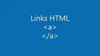 Como Criar um Link HTML para Site - HTML - Aula 2