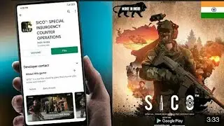 SICO MOBILE FIRST BETA IS HERE | MADE IN INDIA FPS MODE ACTION SHOOTER GAME FOR ANDROID AND IOS 🔥