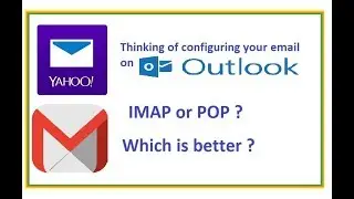 Configuring email IMAP vs POP