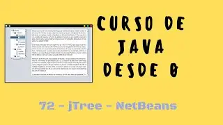 72. jTree | Interfaz gráfica NetBeans | Curso de Java desde cero