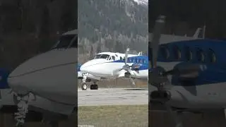 Powerful Turboprop Takeoff