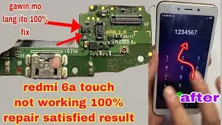 Xiaomi Redmi 6a Touch Not Working Fix 100%  Revealed Secret Repair U Will be Satisfied | Episode 5