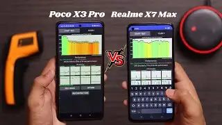 Poco X3 Pro Vs Realme X7 Max Vs Redmi K20 Pro CPU Throttling Test