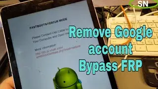 Huawei Mediapad T3 KOB-L09. Remove Google account, Bypass FRP. EFT Pro Fastboot mode.