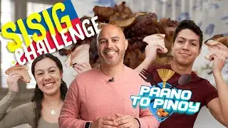 American Family Cooks Filipino Sisig | Paano To Pinoy | EP 1