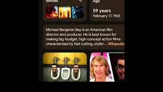 Michael Bay and Skibidi Toilet💀🔥 