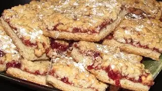 Песочное печенье с вареньем 