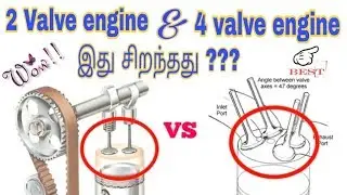 Differences between 2 valve engine & 4 valve engine ?????