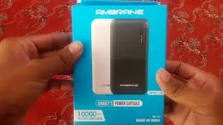 Power bank, unboxing ambrane 10000 mah power bank