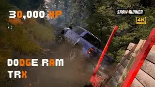 30000 HP DODGE RAM TRX | SnowRunner | Mods for Mac | Off-Road Gameplay #alphagamers