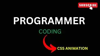 How to Make Stunning Text Animations in HTML & CSS  | Coding Cloud