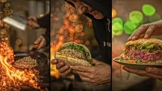 🐟 ULTIMATE TUNA BURGER! 🍔- HELLFIRE ASMR 🔥