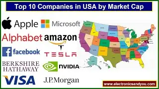 US Top 10 Companies in USA by Market Cap in 2022